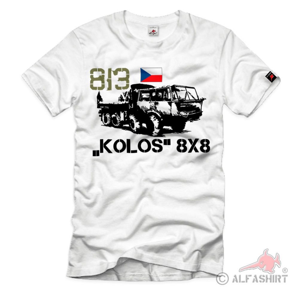 Kolos 8x8 813 LKW Militär Transporter DDR NVA Oldtimer Schwerlast T-Shirt #17927