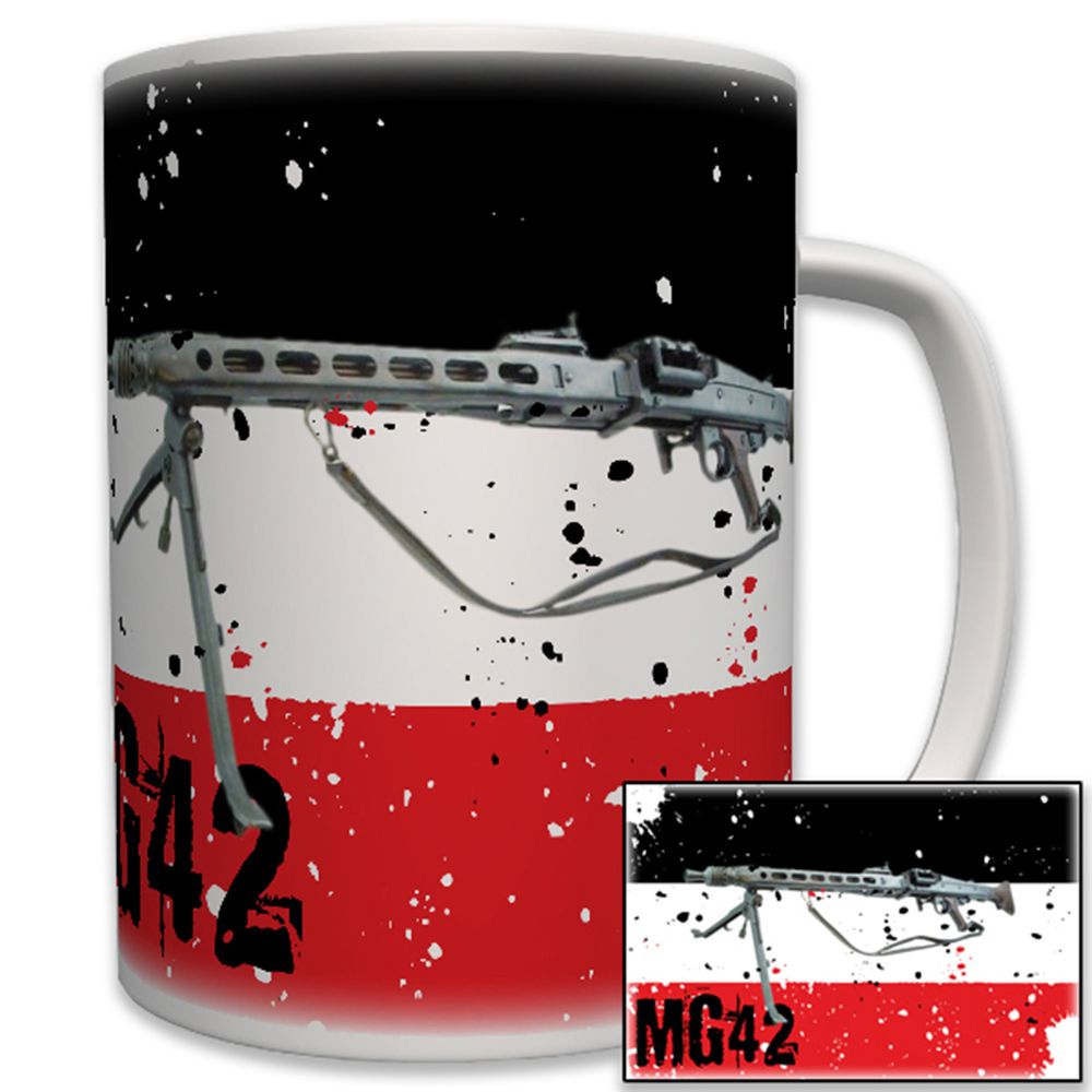 MG 42 Maschinengewehr 42 WK2 Militär Deutschland - Tasse Becher Kaffee #6245