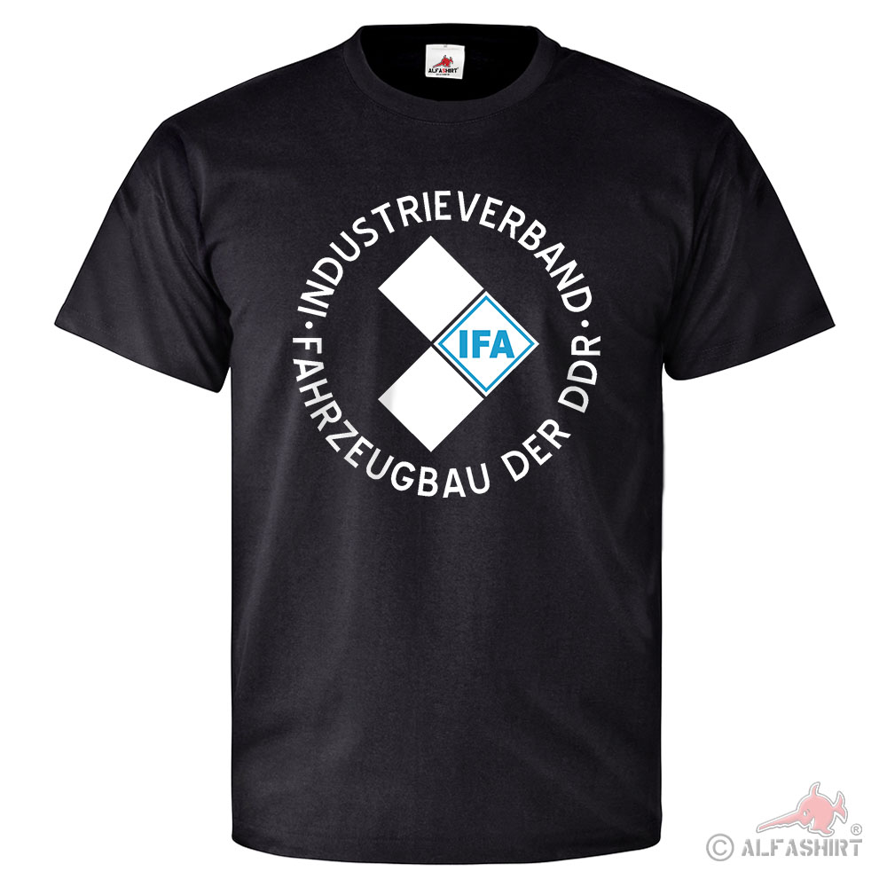 IFA Industrieverband Fahrzeugbau VEB DDR NVA Coat of Arms Logo - T Shirt # 25899