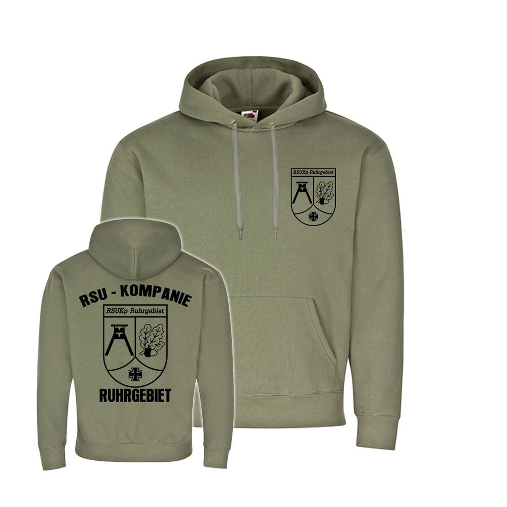Hoodie RSU Kp Ruhrgebiet Regionale Sicherungs- und Unterstützungskräfte #35482