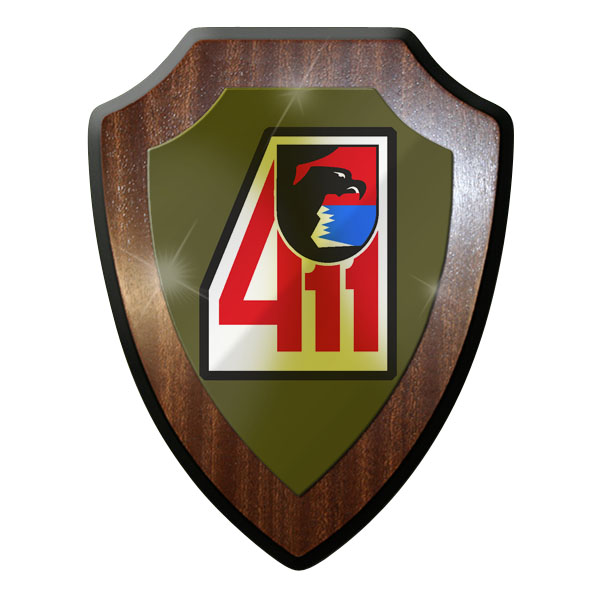 Wappenschild / Wandschild -1 Staffel 411 JaboG LeKG 41 Husum Jagdbomben #9638