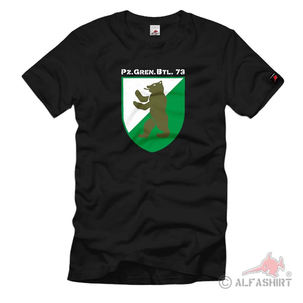 PzGrenBtl 73 Panzergrenadier Bataillon Bundeswehr Einheit Emblem - T Shirt #289