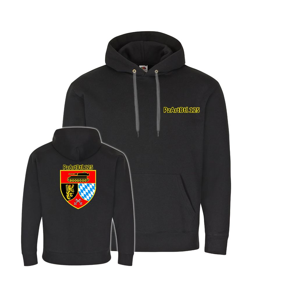 Hoodie PzArtBtl 125 Bayreuth Bayern Panzer Artillerie Bataillon Haubitze #34678