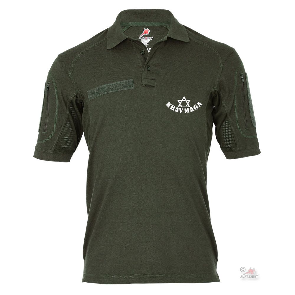 Tactical Poloshirt Alfa - Krav Maga Kämpfer Nahkampf Kampfsport Israel #19277