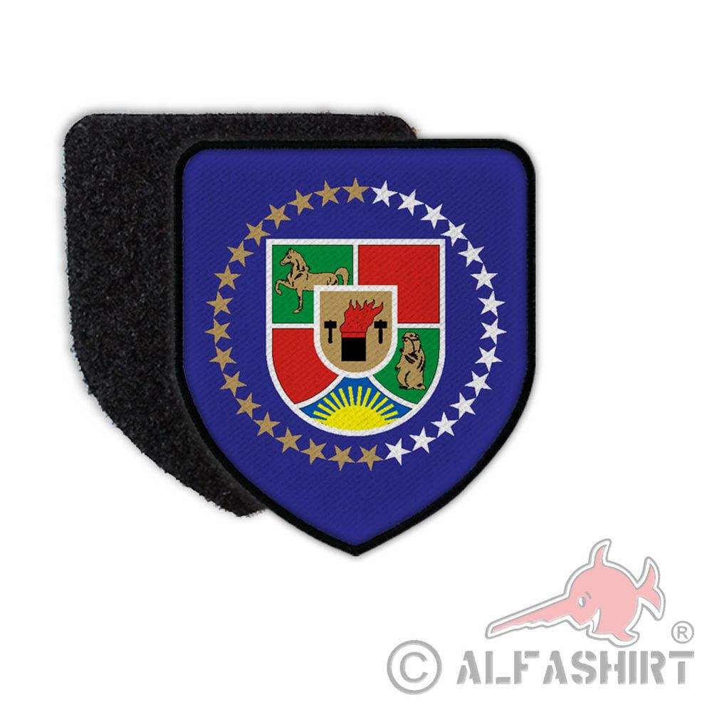 Patch Donetsk People's Republic of Eastern Ukraine Coat of Arms Badge Bonbass # 35200