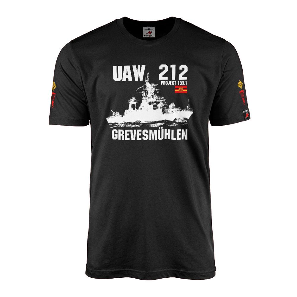 T-shirt UAW 212 DDR VM Grevesmühlen rank master sleeve badge # 42562