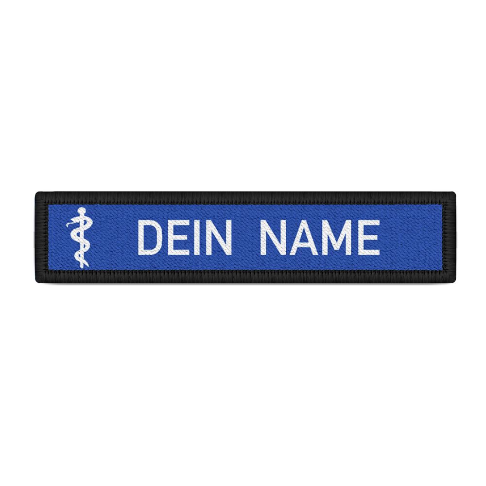 Namensschild Sanitäter Äskulapstab Namen Arzt Rettungssanitäter Doktor #25952