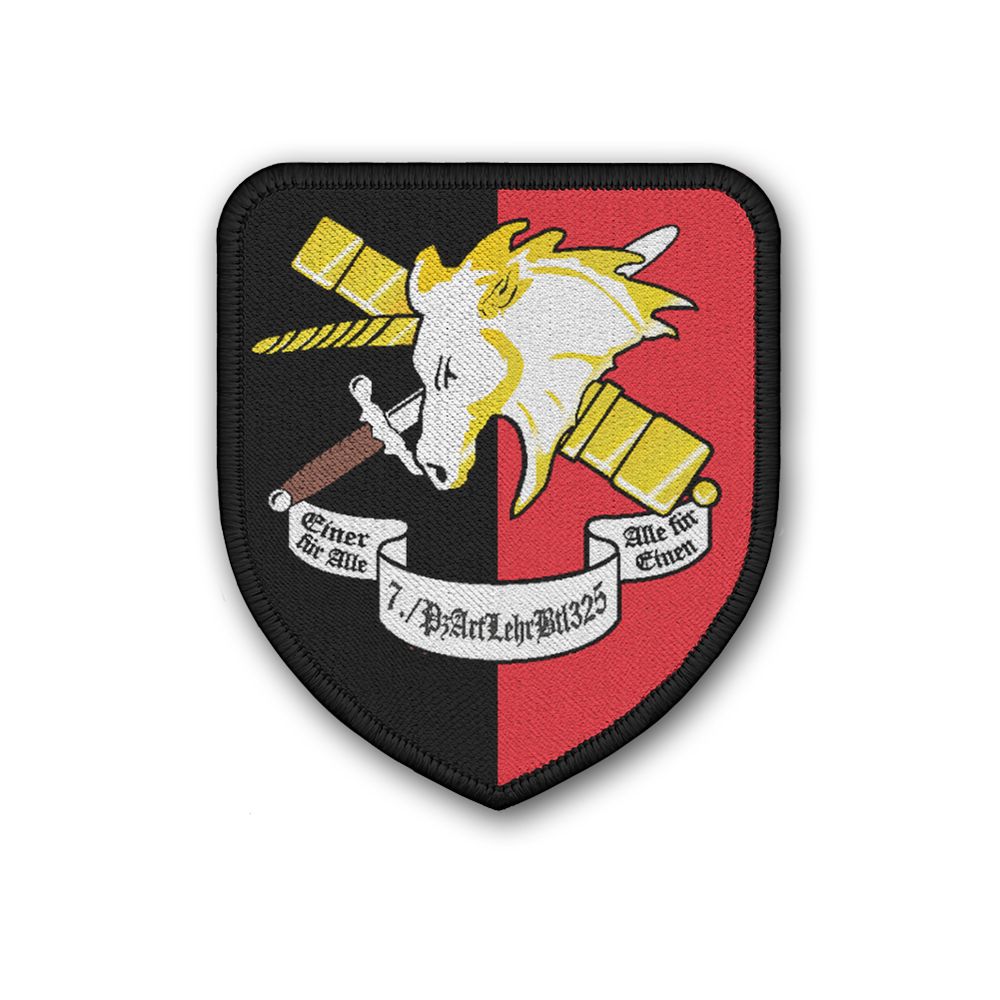 Patch 7 PzArtLehrBtl 325 Wappen Bundeswehr Panzerartillerielehrbataillon #36333