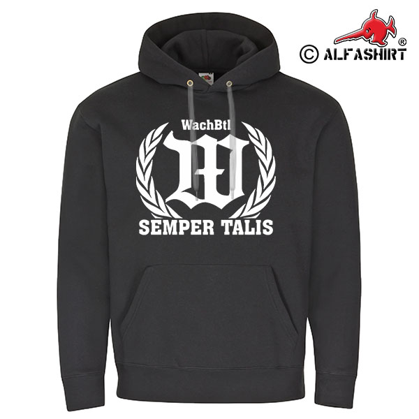 WachBtl Wachbataillon Semper Talis Wache Parde Kompanie Kapuzenpullover #16687