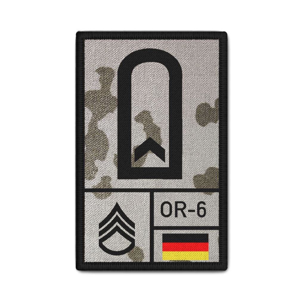 Rank Patch Bundeswehr Heer Luftwaffe Marine Tropentarn #BW-Patch