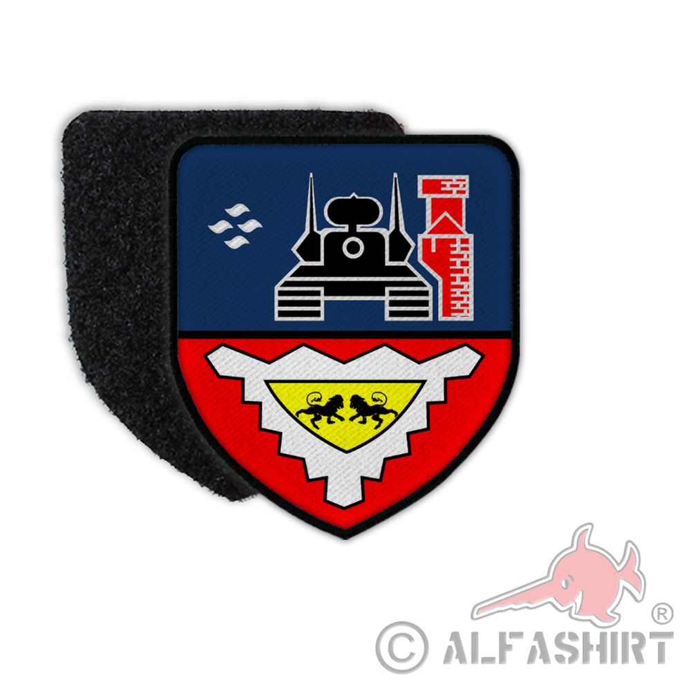 Patch FlaRgt 6 Flugabwehr Wappen Flausch Gepard Lütjenburg Ostsee #30742