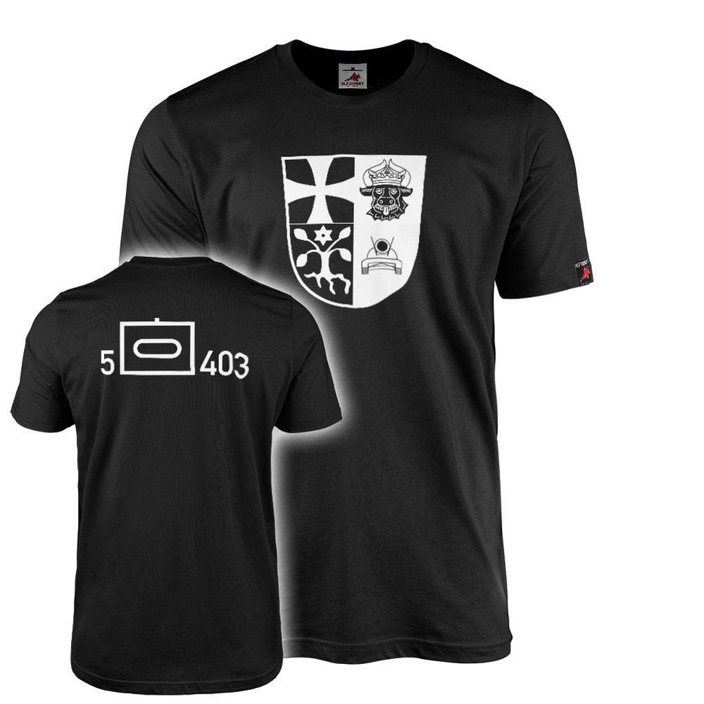T-Shirt 5. Kompanie Kp Panzerbataillon PzBtl 403 Stern Buchholz PzGrenBrig#46918