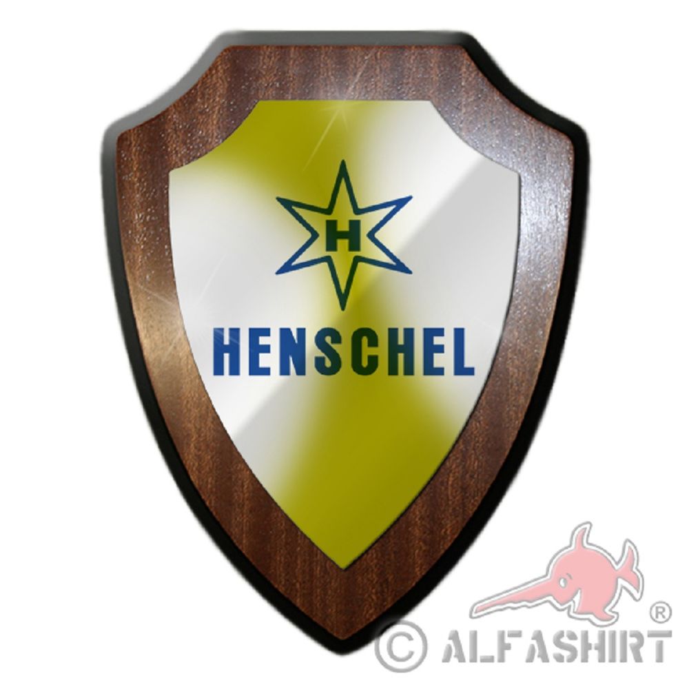 Henschel Maschinen Fahrzeugbaukonzern Kassel Wappenschild #19774