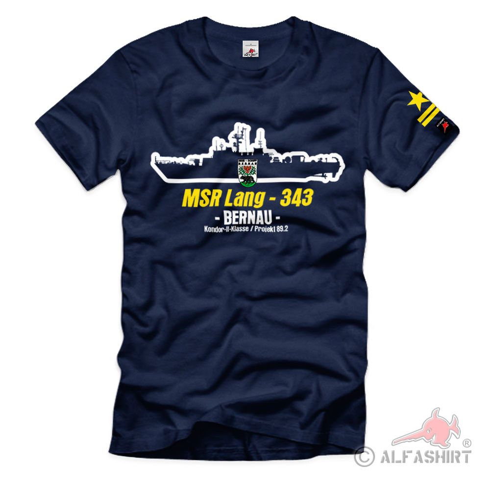 Stabsmatrose MSR Lang 343 BERNAU NVA Schiff Besatzung T Shirt #40183