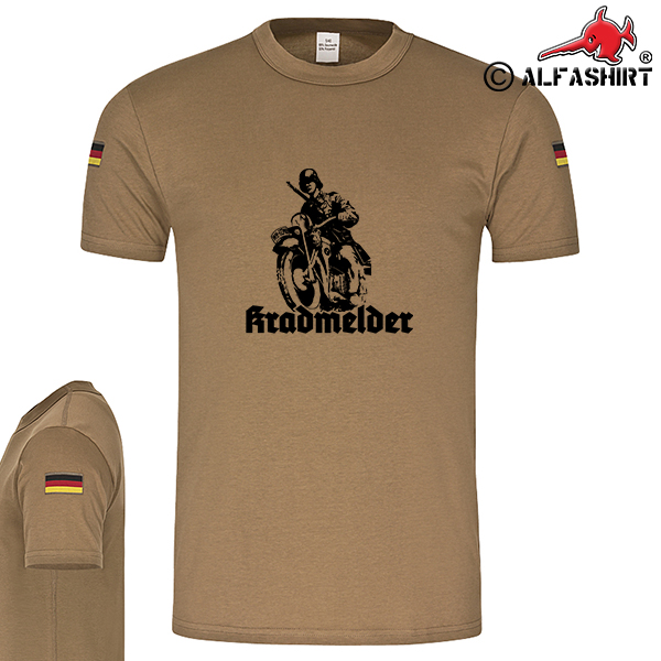 BW Tropics Motorcycle Armed Forces Explorers Bike Tropical T-Shirt # 15053