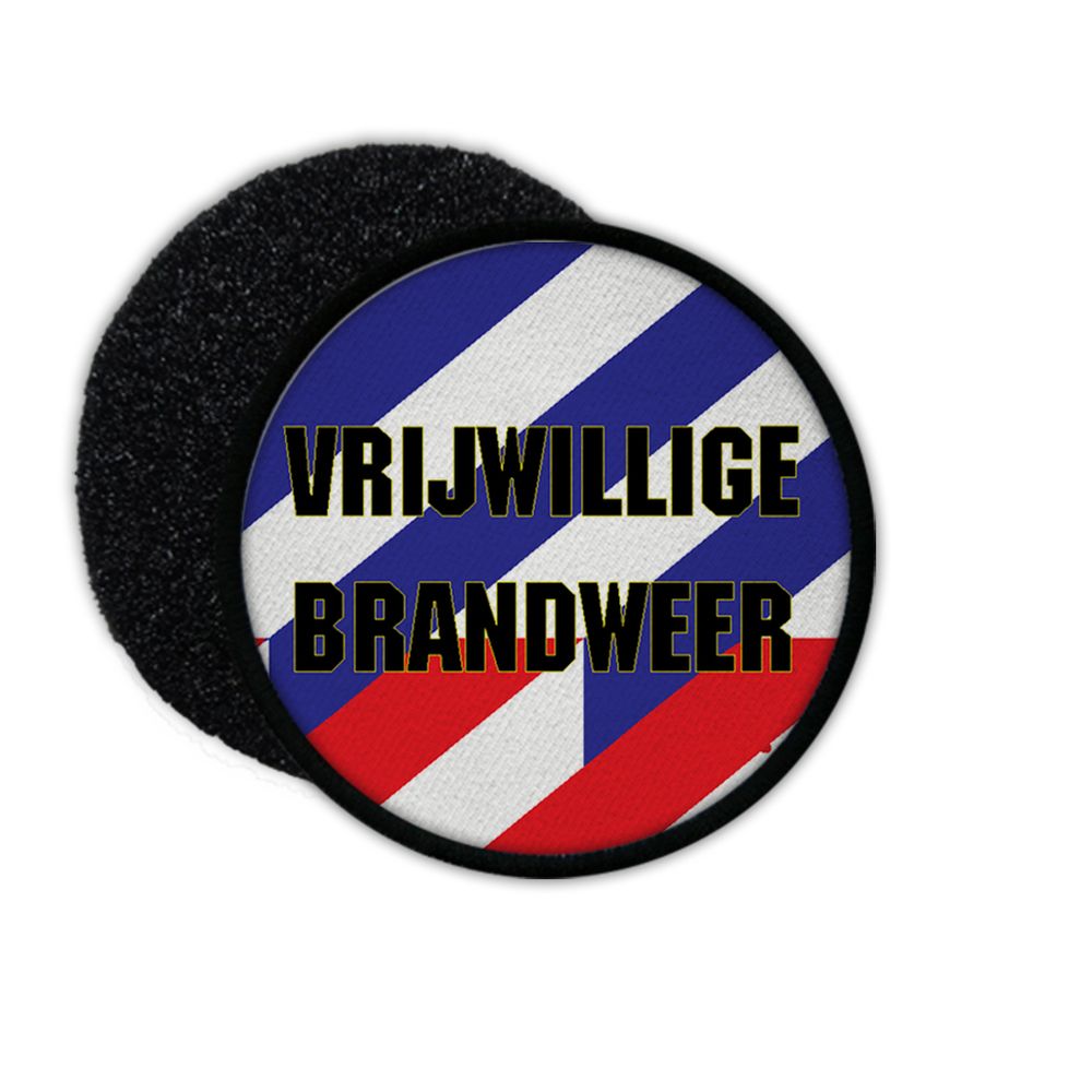 Patch Vrijwillige Brandweer Vrijwilligerswerk Brand Inzet Noodgeval # 33685