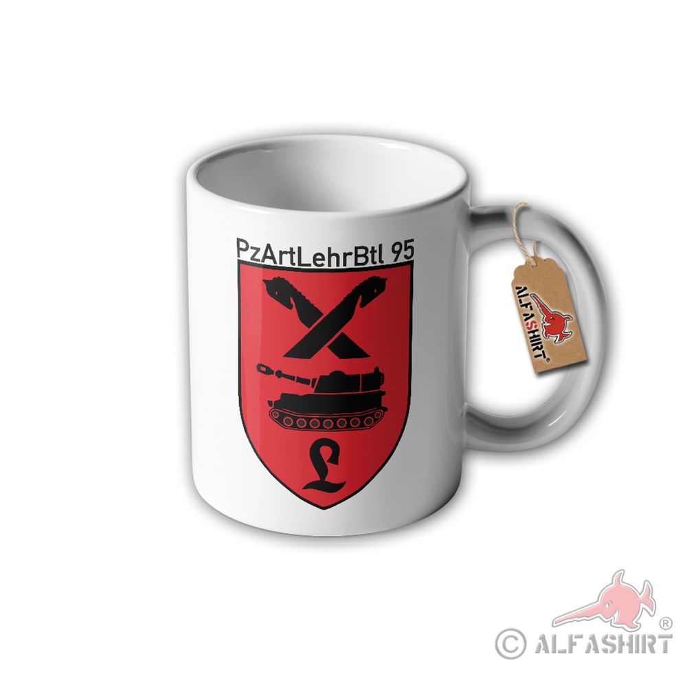 Cup PzArtLehrBtl 95 BW Panzer Artillery Battalion Coat of Arms Germany # 30420