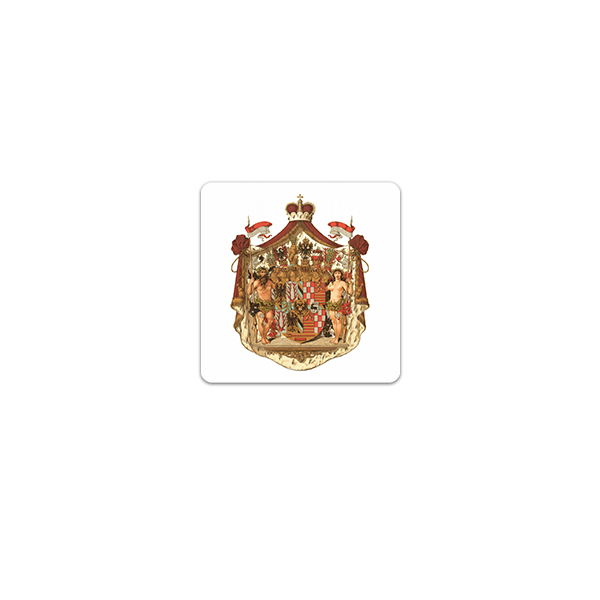 Sticker Principality Schwarzburg-Sondershausen Coat of Arms House 7x7cm A3269