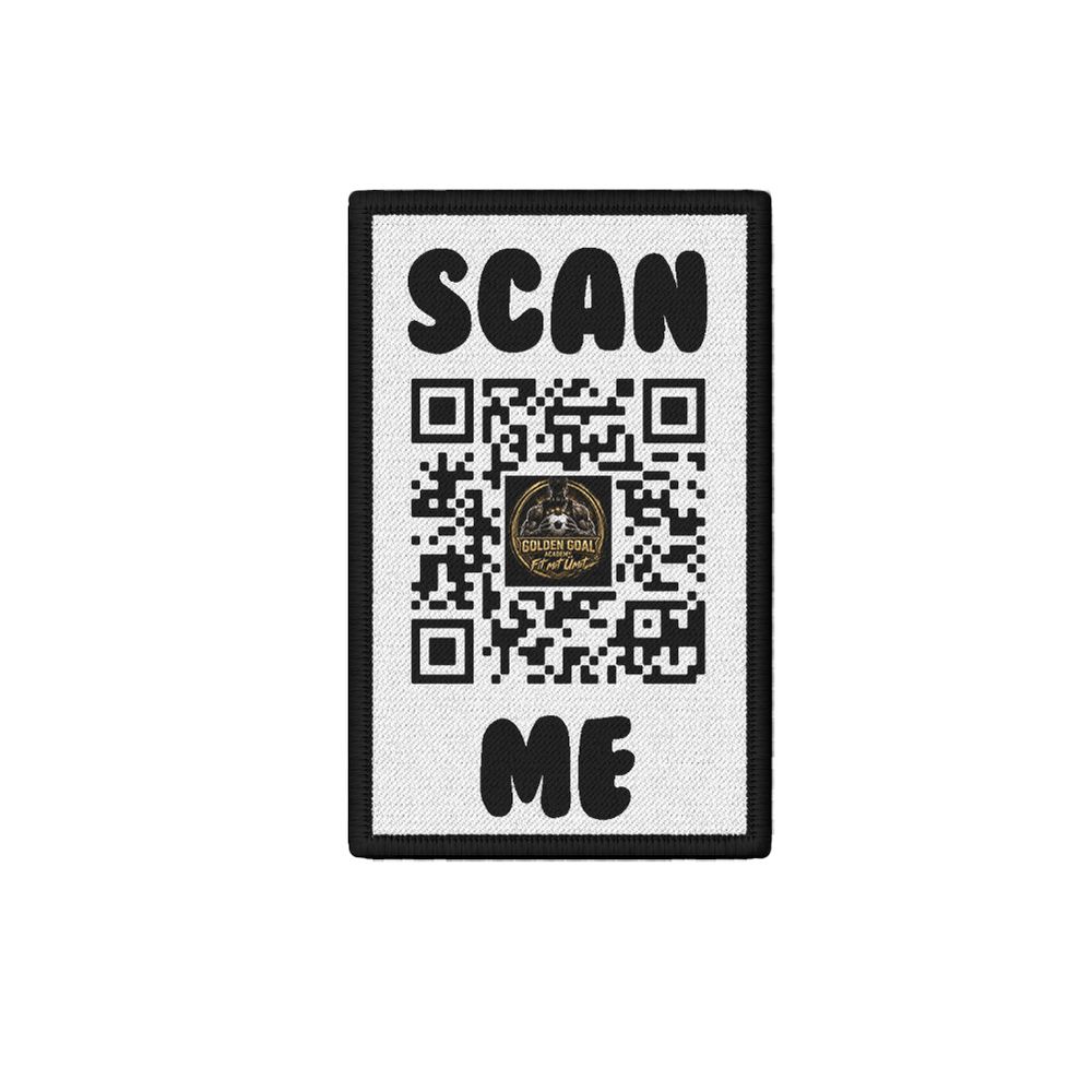 Patch 7,5x4,5 fitmituemit QR Code #K04416