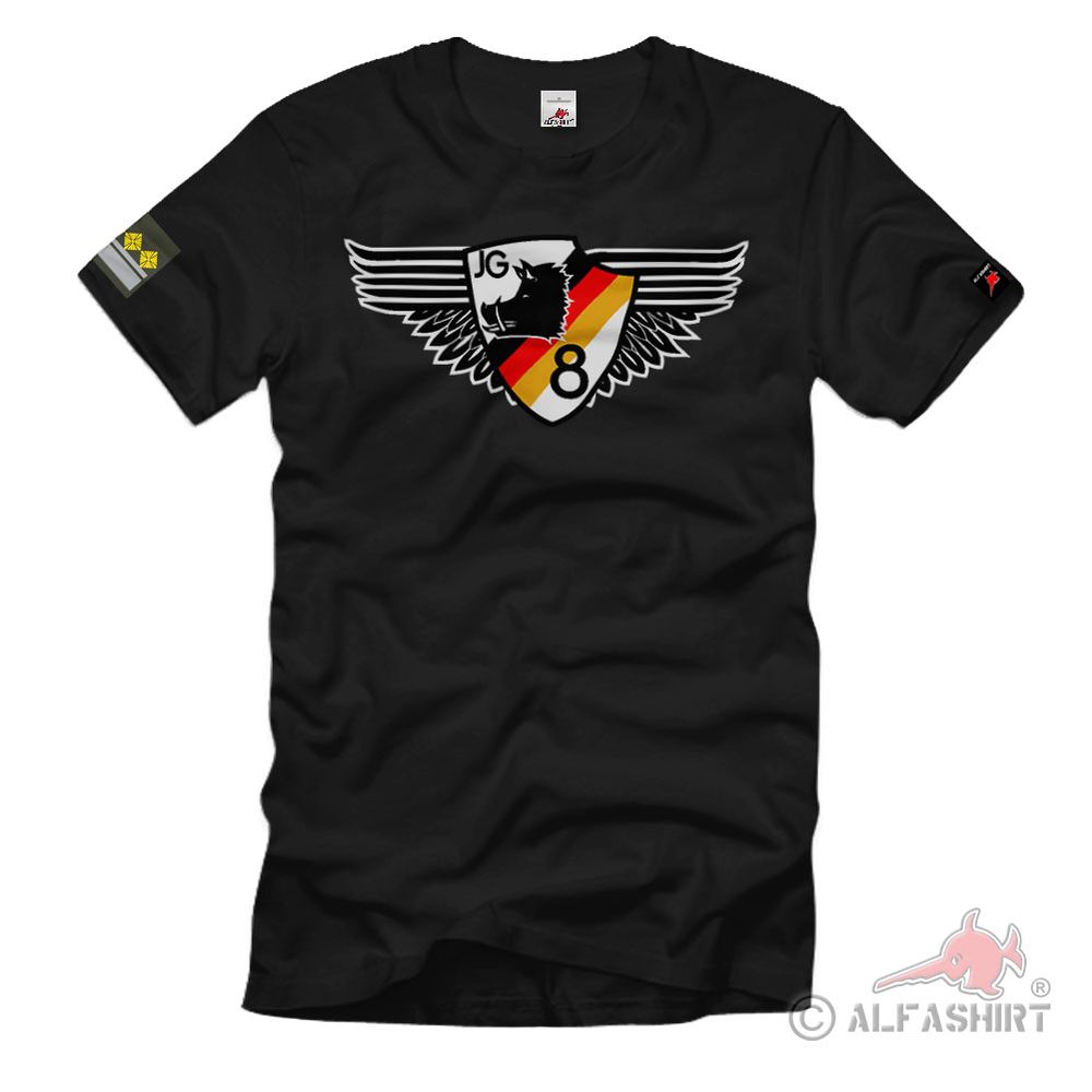JG 8 Jagdfliegergeschwader UTV Hauptmann DDR NVA Air Force T-Shirt # 36097