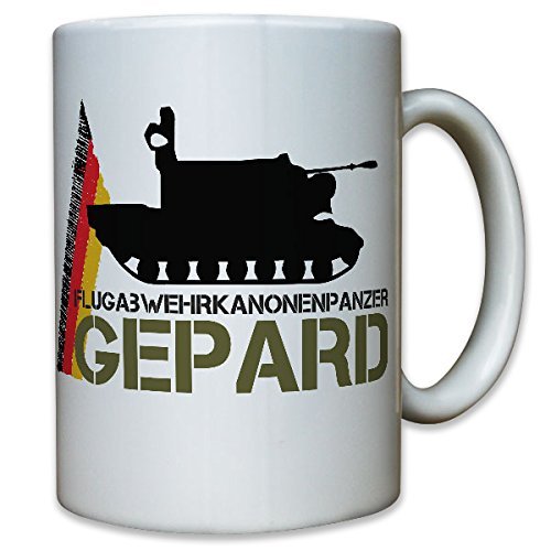 deutscher Flugabwehrkanonenpanzer Gepard FlakPz Panzer Flugabwehr Tasse #10207 t