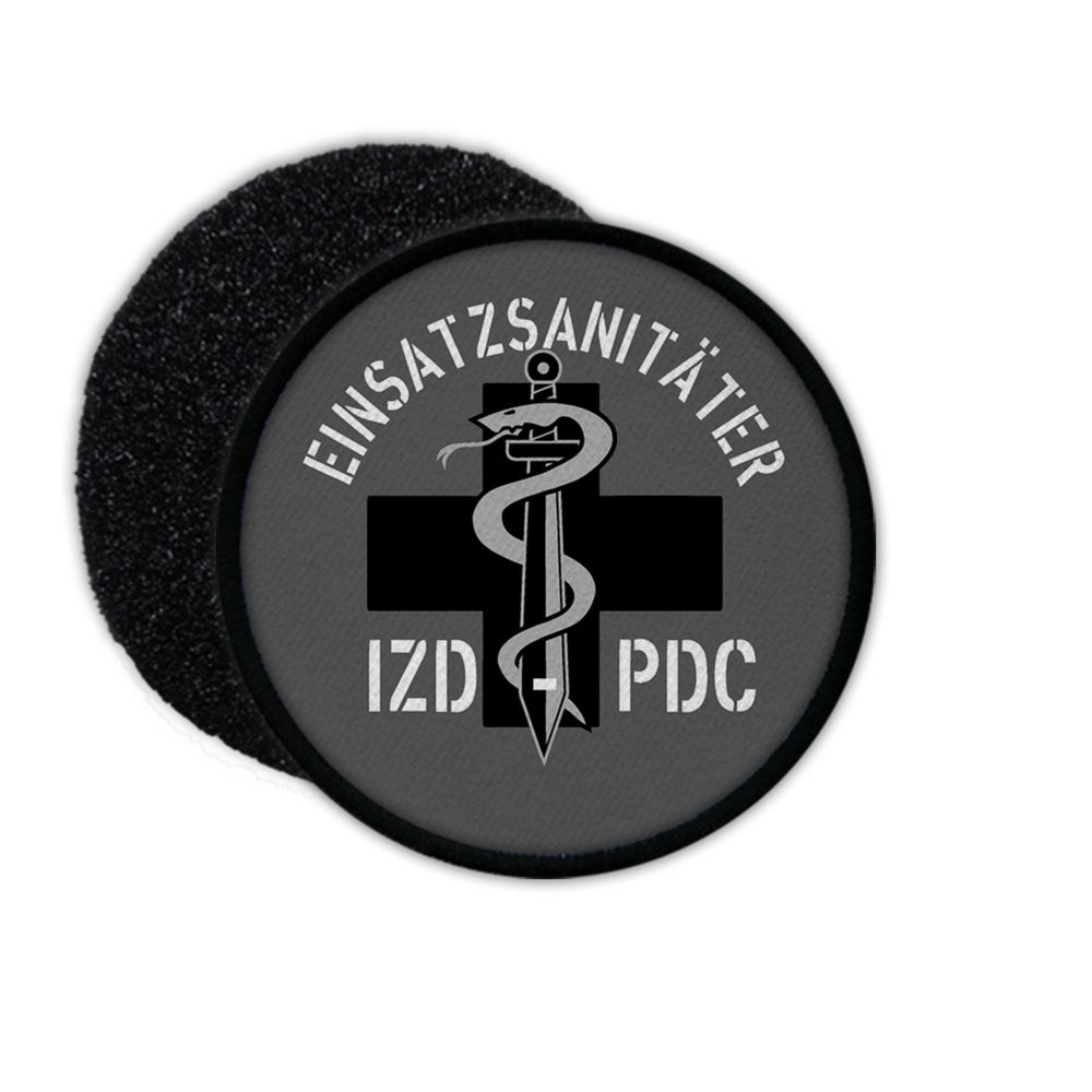 Patch Einsatzsanitäter IZD-PDC Chemnitz Sanitäter Polizei Aufnäher #26212