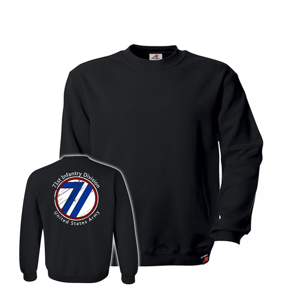 Sweatshirt 71st Infantry Division US Army The Red Circle InfDiv T-Shirt#47203