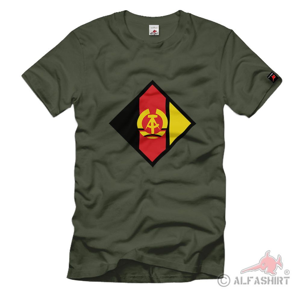 NVA National People's Army GDR Coat of Arms Badge Emblem Germany- T Shirt # 2092