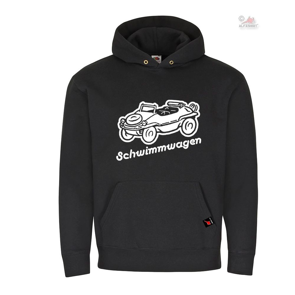 Hoodie Schwimmwagen Typ166 Schwimmer Wanne Wh Oldtimer Auto Pullover #39643