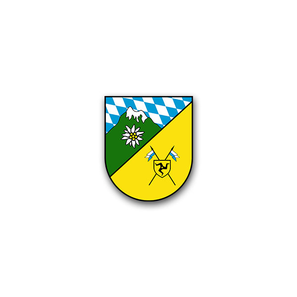 Stickers AufklBtl 911 reconnaissance battalion Gebirgsjäger 6x7cm A1641