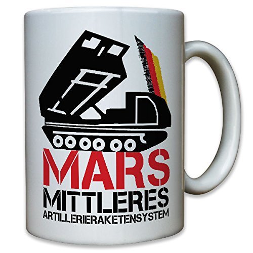 MARS mittleres Artillerieraketensystem Artillerie Rakete Multiple Tasse #10104 t