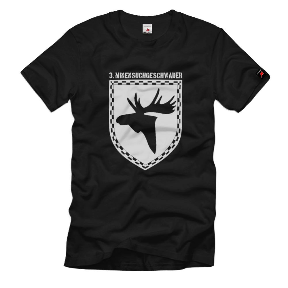 East Prussia Heimat Wappen Elk Elkschaufel Minesweeping Squadron T Shirt # 1490