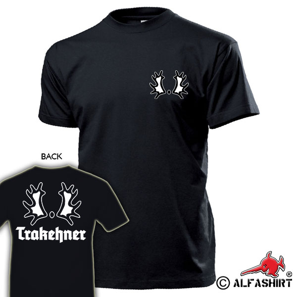 Trakehnen Trakener Coat of Arms Badge East Prussia Horses Homeland T Shirt # 16890