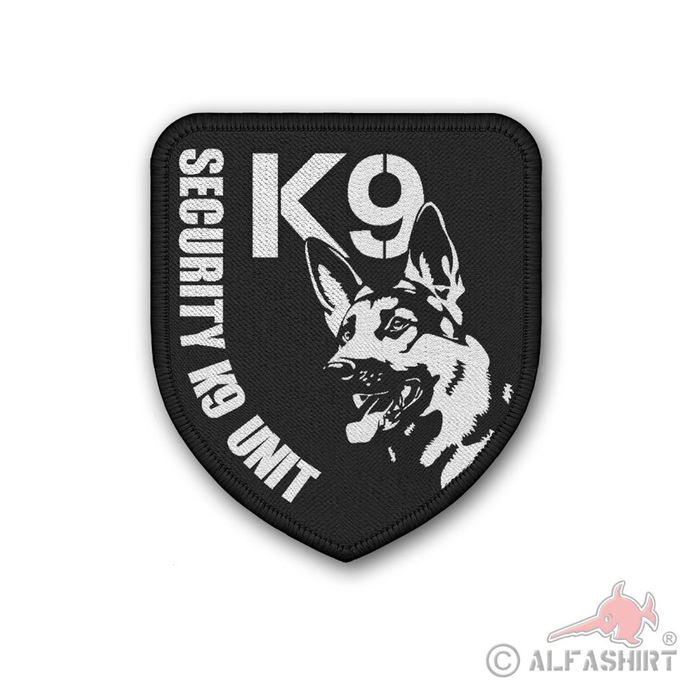 K9 Security K9 Unit Trainer Dog German Shepherd Service Training Coat of Arms # 38305