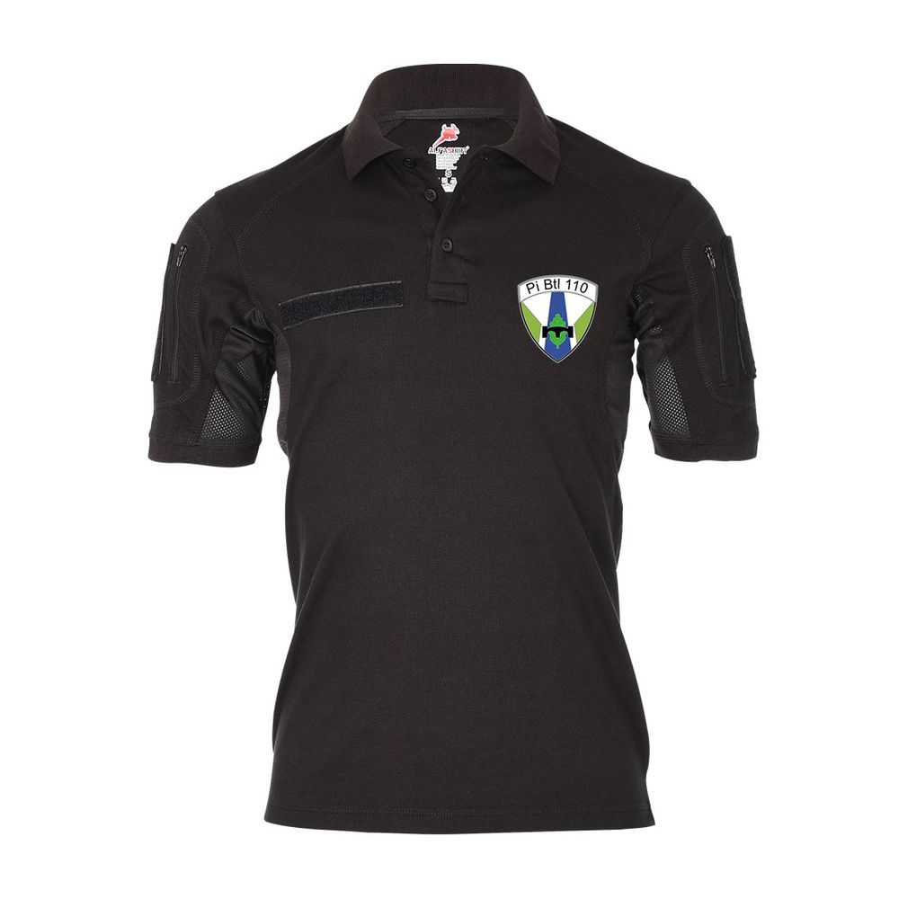 Tactical polo shirt Alfa PiBtl 110 Pioneer Battalion Bundeswehr Minden # 31908