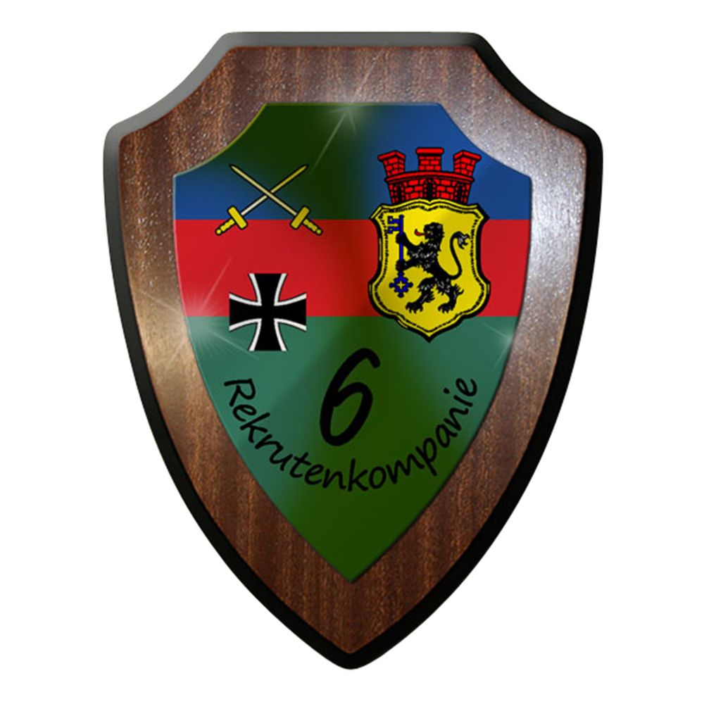 Wappenschild / Wandschild - 6 Kompanie Donnerberg Kaserne 6 Wappen #7316