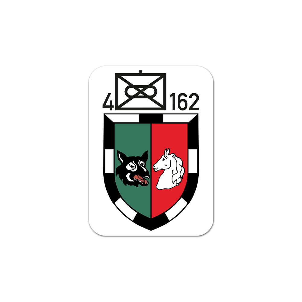 4 PzGrenBtl 162 Sticker Tactical Sign Panzer Battalion 8x6cm #A6509