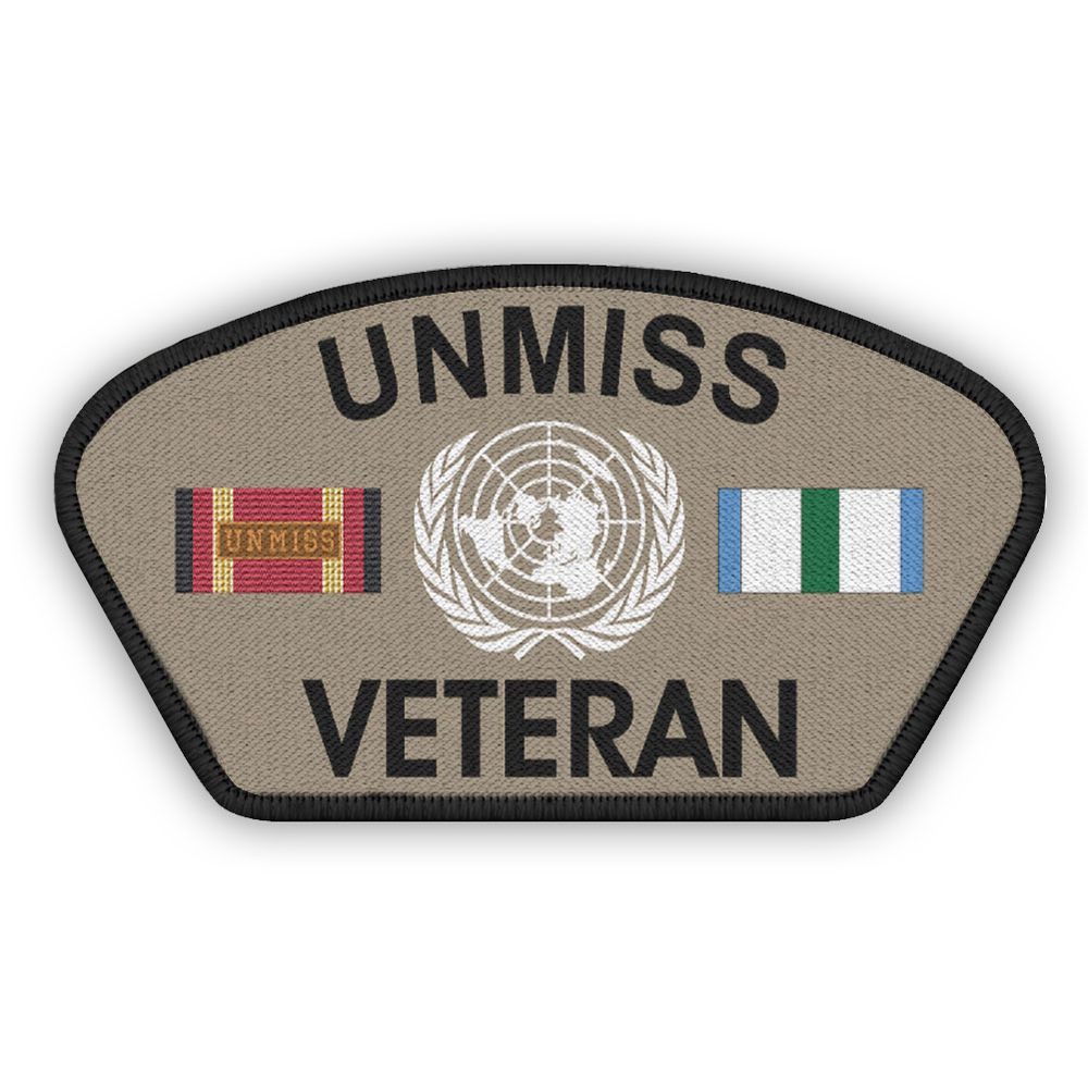 Veteran Patch UNMISS United Nations Vereinte Nationen Mission #47156