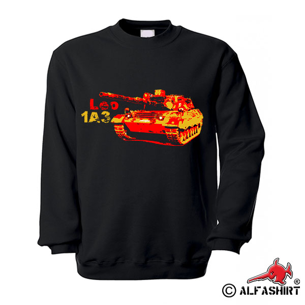 Leo 1A3 Panzer Leopard PzBtl Kompanie Panzermann Heer Militär Pullover #17510