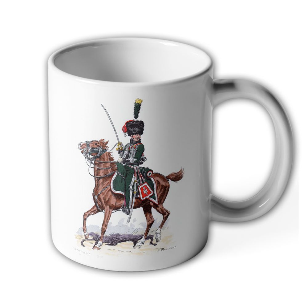Offizier 3. Regiment Garde Ehrengarde 3e régiment Reiter - Tasse #11562