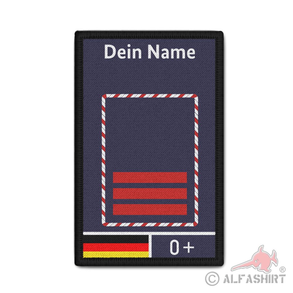 Rank Patch Feuerwehr Oberbrandmeister der Bundeswehr Feuerwehr NRW #37053