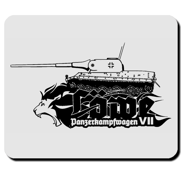 Panzerkampfwagen VII Löwe Panzer Prototyp WK 2 WW II - Mauspad PC #12090