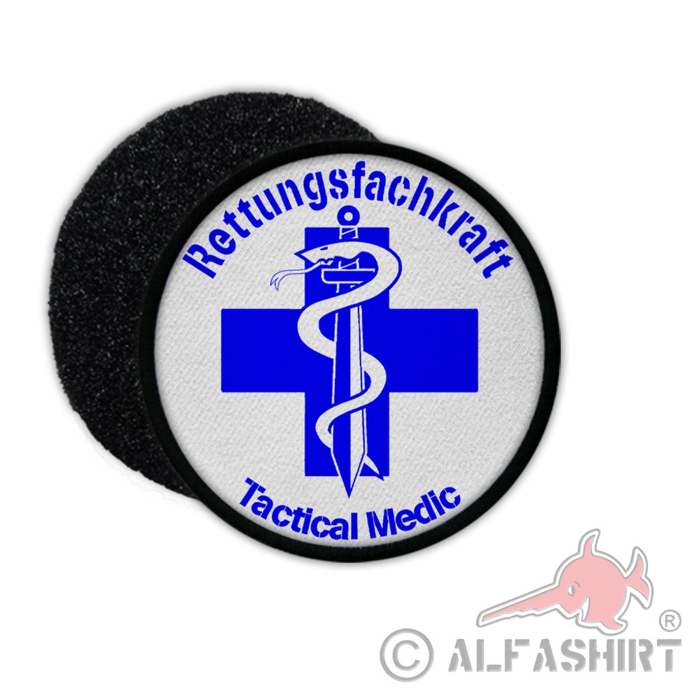 Patch Rescue Specialist Tactical Patch Velcro Paramedic Bundeswehr B # 36212