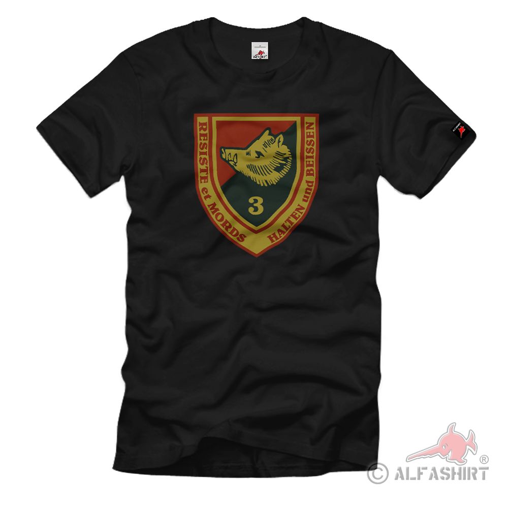 Third Battalion of the Ardennes Jäger Infantry Unit Heer T-Shirt # 36213