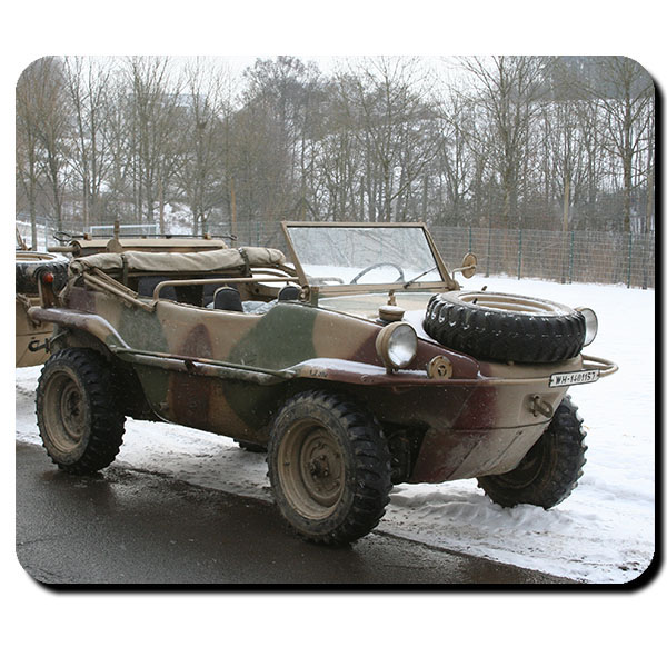 Typ 166 Schwimmwagen Oldtimer Militär Kübelwagen Geländewagen - Mauspad #9178