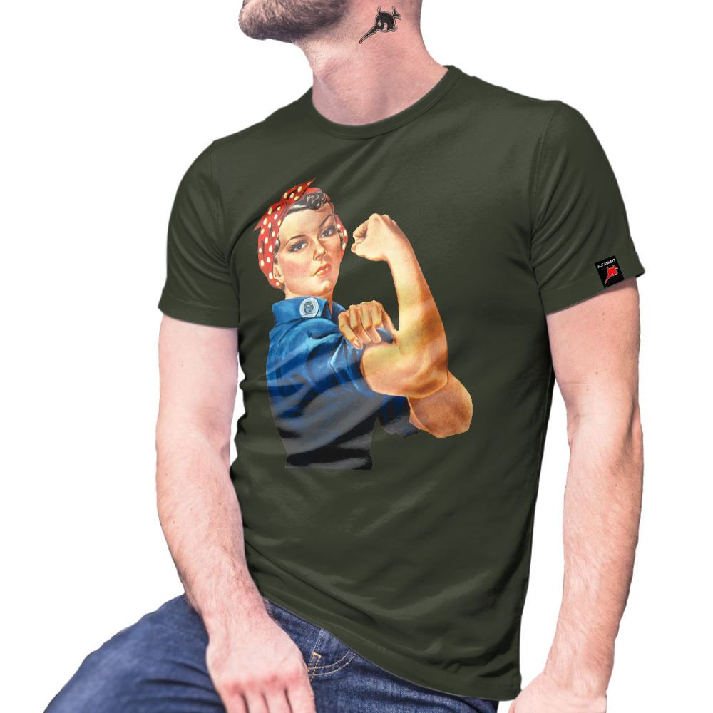 Rosie the Riveter We can Do it Propagandafilm Ikone Lied - T Shirt #27836