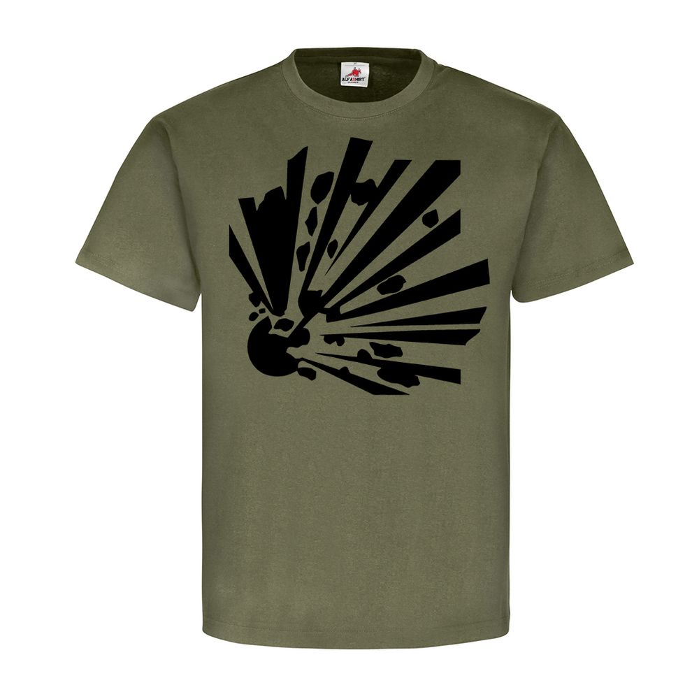 Explosive EOD Kampfmittelbeseitigung Spezialkräfte Streitkräfte T-Shirt #23382