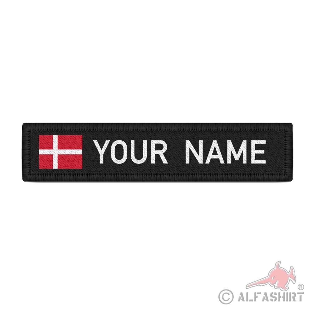 Name patch Denmark Danmark Copenhagen name country flag country #38667