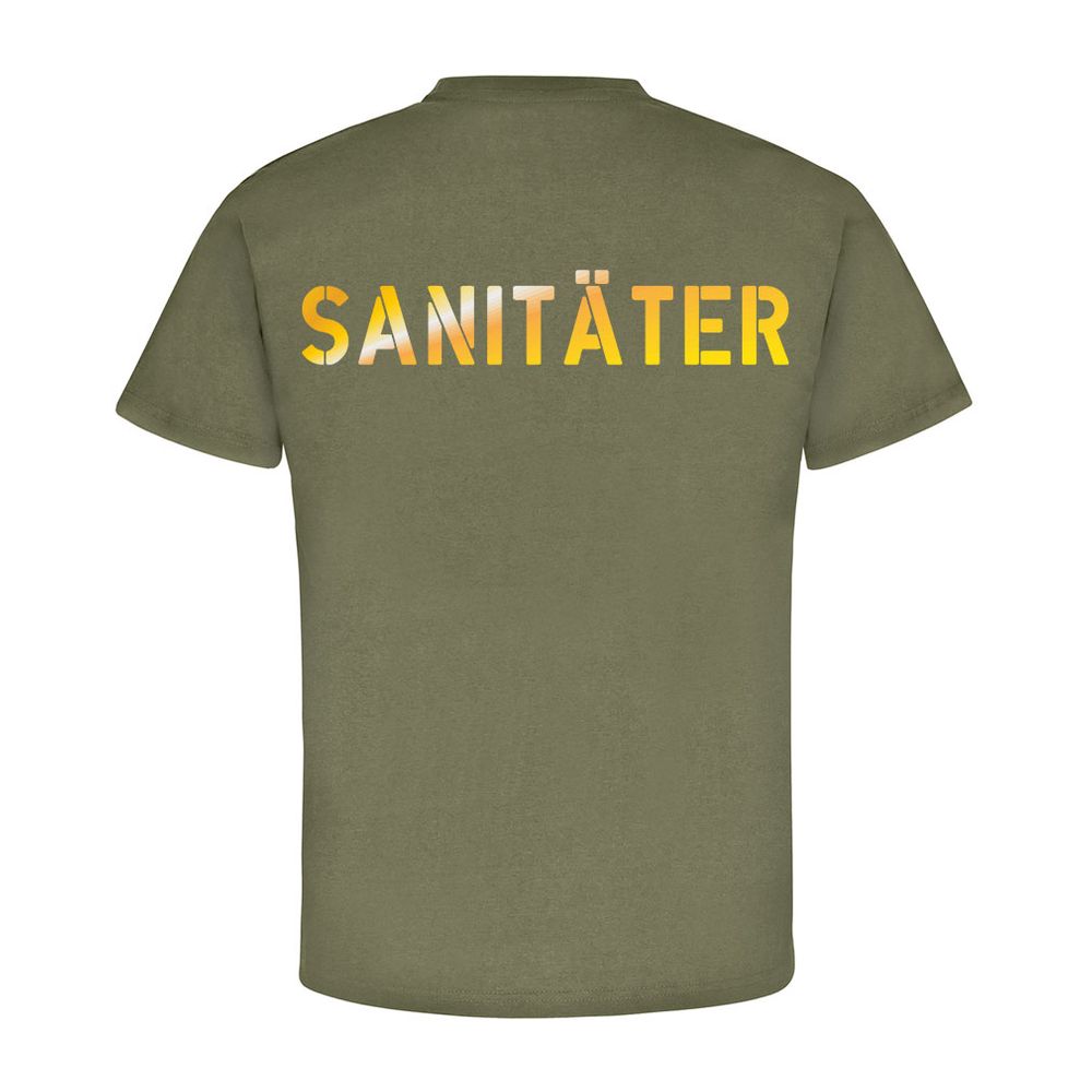 Sanitäter Sanitäterdienst erste Hilfe Bundeswehr Bw Orden - T Shirt #8280