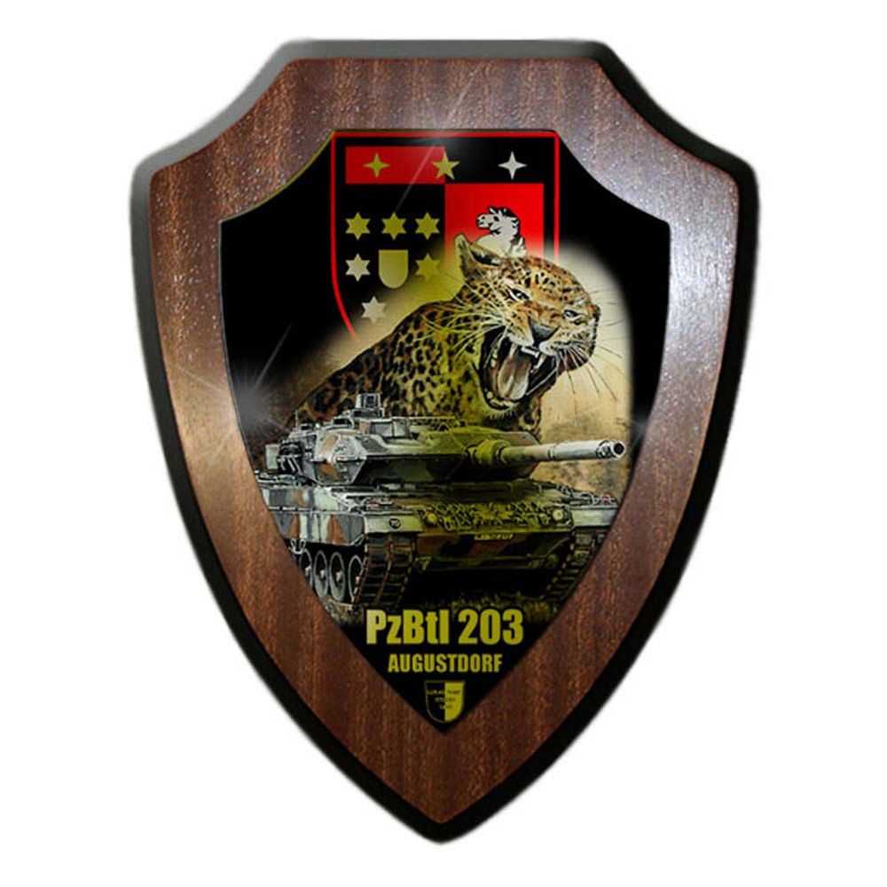 Wappenschild Lukas Wirp PzBtl 203 Bundeswehr Augustdorf Leopard Panzer #24409